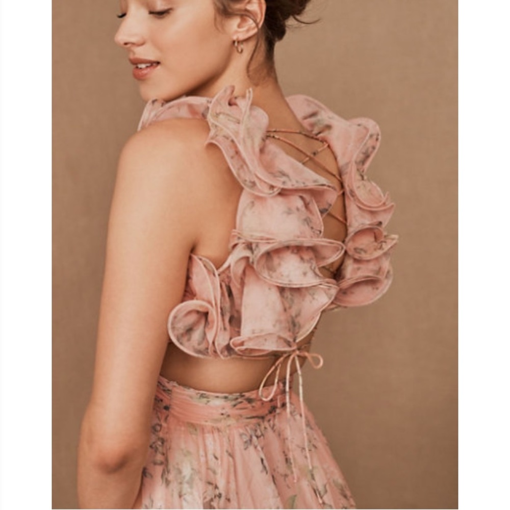 BHLDN Mac Duggal Indy Chiffon Gown
